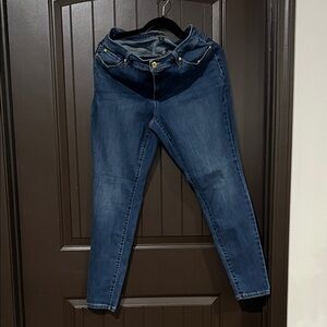INC International Concepts Dark Blue Skinny Jeans